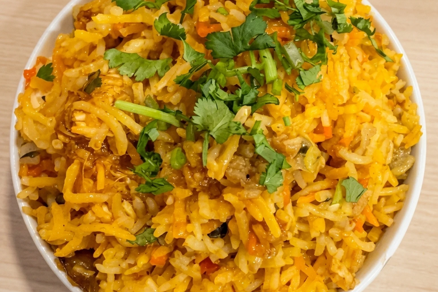 Chicken 65 Biryani at Rockfort Authentic Chettinadu and Indian Cuisine in Ranchlands, Calgary, AB