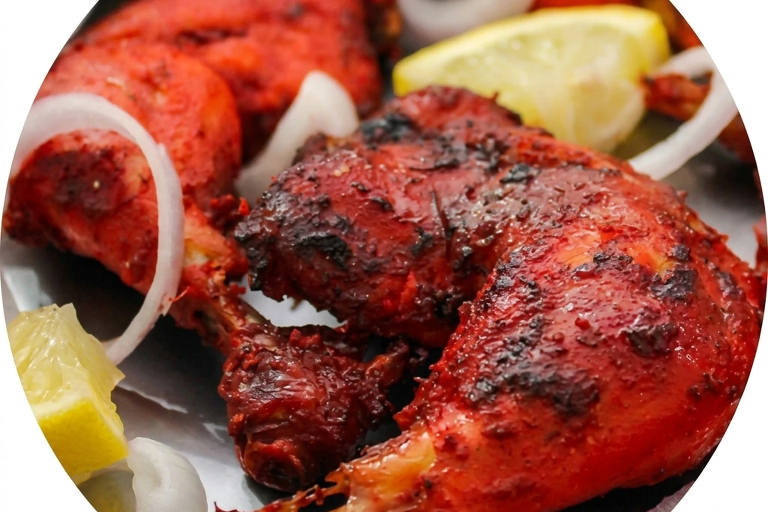 Tandoori Chicken at Rockfort Authentic Chettinadu and Indian Cuisine in Ranchlands, Calgary, AB